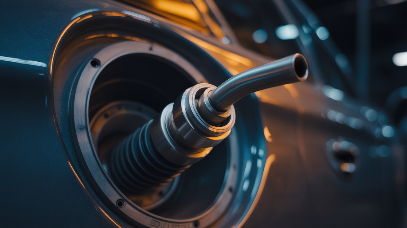 Automotive fuel filler neck component